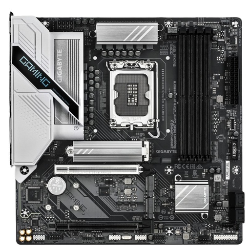 [MOB70761] Tarjeta Madre Gigabyte Z890M GAMING X S-1851 4x DDR5 8800MHz HDMI DisplayPort Micro ATX