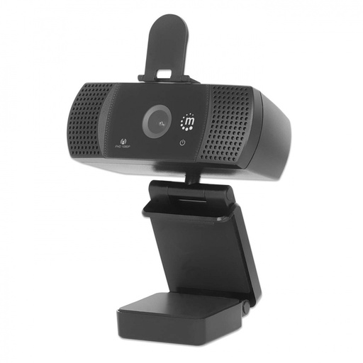 [ACC20122065] Manhattan Webcam 462556, 2MP, 1920 x 1080 Pixeles, USB 2.0, Negro