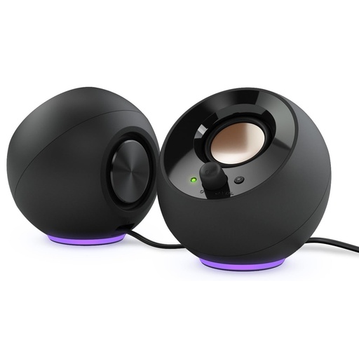 [AUD74367] Bocinas Creative Pebble SE 4.4w RGB USB para PC y Laptops 