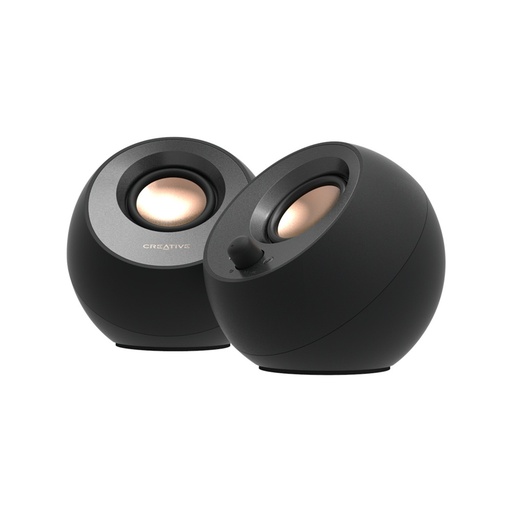 [AUD74369] Bocina para Computadora Creative Labs Pebble V3 Alámbrico Inalámbrico 2.0 8W RMS 2 Piezas