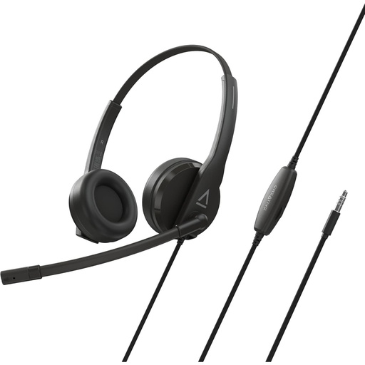 [AUD74381] Audifonos Con Micrófono Creative HS-230 Alambrico Con Cancelacion de Ruido