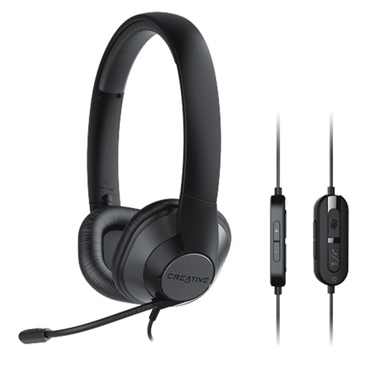[AUD74382] Audífonos con Micrófono Creative Labs HS-720 V2 Alámbrico USB