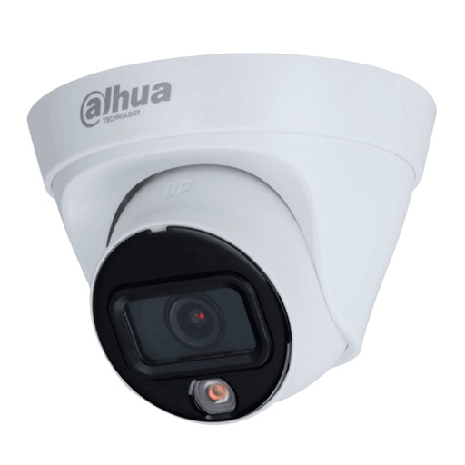 [SEC106340] Camara CCTV Domo IP Dahua DH-IPC-HDW1439T1-LED-S6 4 MP Full Color h.265+ Lente 2.8mm 95º Apertura