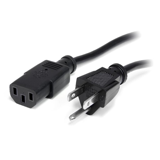 [ACC698102] Cable de 1.8m estándar de alimentación para computadora - nema5-15p a c13 - cable estándar de poder para pc - startech.com mod. 