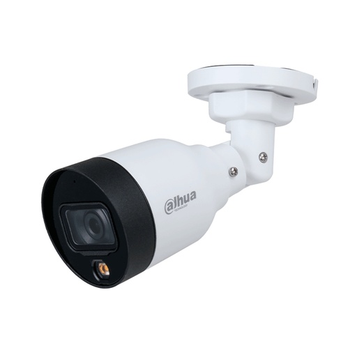 [SEC106439] Camara Bullet CCTV Dahua DH-IPC-HFW1239S1-A-LED-S6 2 MP Full Color 2.8 mm 102° Apertura Micrófono Integrado