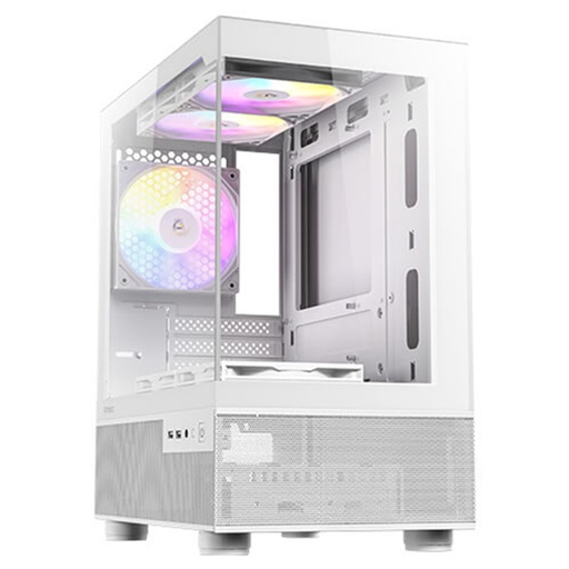 [CAB29376] Gabinete Antec Cx200m RGB Elite Mini Tower Micro ATX ITX 5 Ventiladores ARGB Instalados