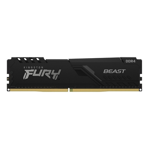 Memoria RAM Kingston FURY Beast Black DDR4 3200MHz 8GB Non-ECC CL16 XMP