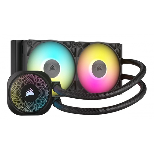 [COO100662] Enfriamiento Líquido Para CPU Corsair iCUE LINK TITAN 240 RX RGB 2x 120mm Hasta 2100RPM