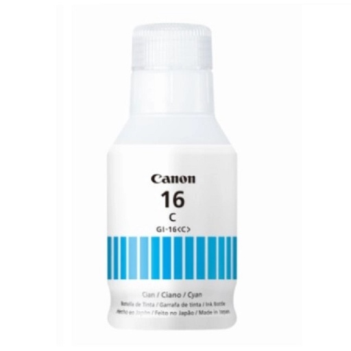 [PRI3218] Tanque de Tinta Canon GI-16 Cyan 70ml Para MAXIFY GX7010