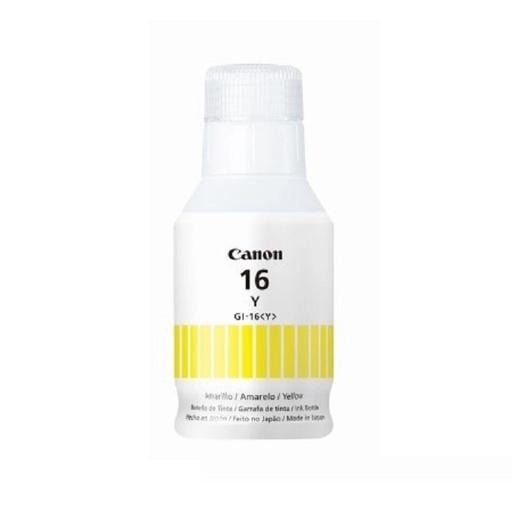 [PRI3220] Tanque De Tinta Canon GI-16 Amarillo 70ml Para MAXIFY GX7010