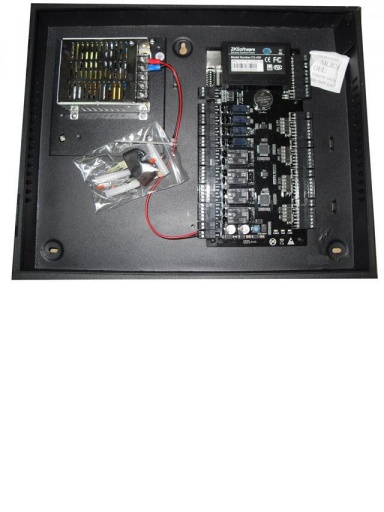 [CAB27230] Zkteco c3400b - control de acceso profesional / 4 puertas / 4 lectoras / pull / gabinete y fuente / sin biometria