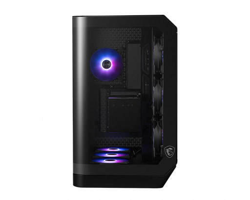 [CAB29399] Gabinete msi mag pano 120r pz negro vidrio templado panoramico 4*ventilador argb atx s/fuente