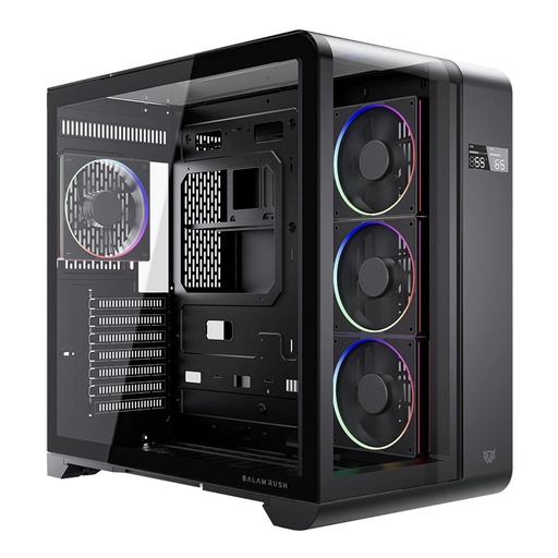 [CAB29400] Gabinete Balam Rush Tank Expert Curve 7400 Midi-Tower ATX/Micro-ATX/Mini-ITX USB 2.0/3.0 Sin Fuente 4 Ventiladores Instalados