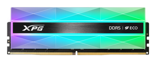 [SNR88998] Memoria ram xpg lancer neon rgb, 16 gb, ddr5, 6000 mhz, cl 30, negro/neon
