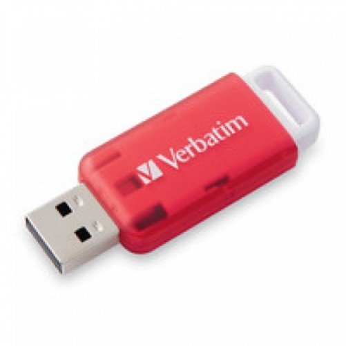 [SNR89005] Memoria usb verbatim 32gb usb tipo a, 2.0, color rojo con blanco