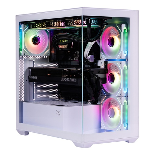 [CAB29404] Gabinete Gamer Naceb NA-0637B Media Torre ATX 4x Ventiladores Cristal Templado