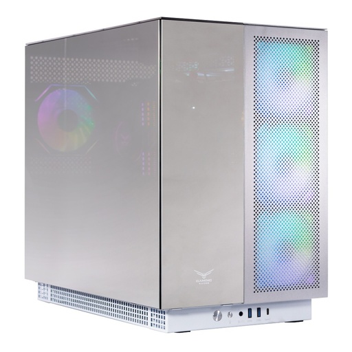 [CAB29406] Gabinete Gamer Naceb NA-0640 E-ATX Aluminio y Cristal Templado 8x Ventiladoresno Instalados