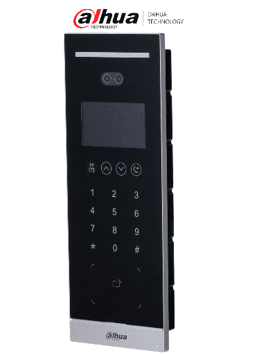 [SEC106702] Dahua vto6531hpaq - frente de calle departamental ip/ con reconocimiento de rostros y tarjetas/ ip65 salida de relevador/ incluye caja de instalación.