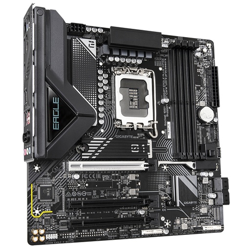 [MOB70788] Tarjeta Madre Gigabyte B860M EAGLE PLUS WIFI6E, Micro-ATX, LGA 1851, Intel B860, 256GB DDR5, HDMI/DP para Intel