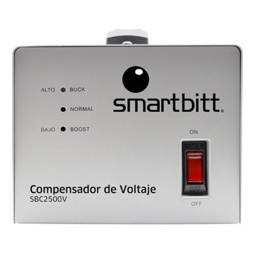 [ACC20122195] Regulador Smartbitt SBC2500V 1.5kW 2.500VA Entrada 90-145V Salida 120V 1 Salida