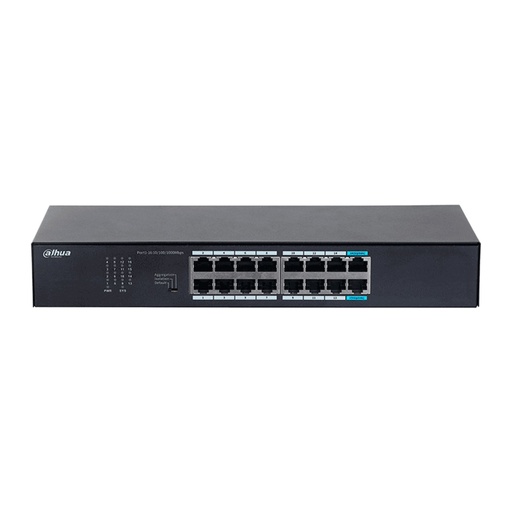 [NET303312] Switch Dahua DH-S3016-16GT 16 Puertos RJ-45 10/100/1000 Mbps