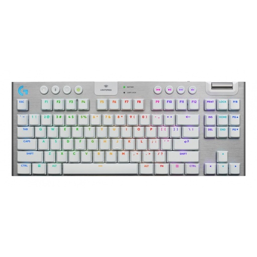 [ACC20122207] Teclado Mecanico Gamer Logitech G915 X LightSpeed LED TKL Logitech GL Tactile Inalámbrico USB/RF Inalámbrico Bluetooth