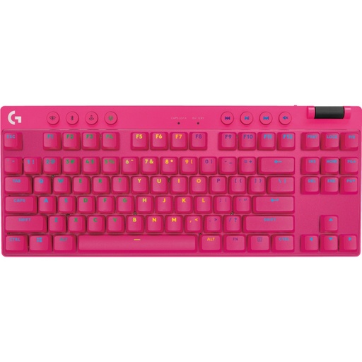 [ACC20122215] Teclado Mecánico Gamer Logitech PRO X 2 TKL LED RGB TKL Logitech GX Brown Inalámbrico USB/RF Bluetooth Inglés