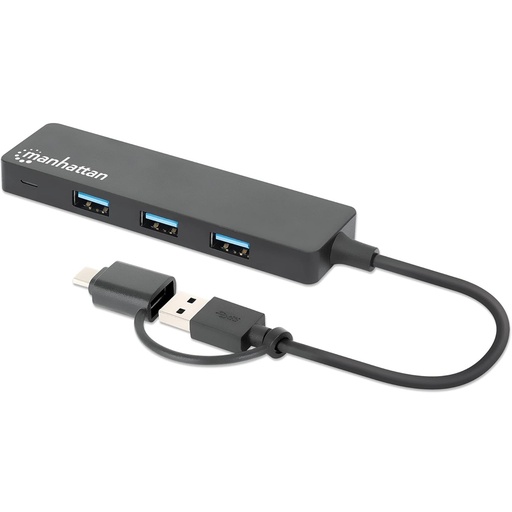 [ACC20122224] Docking Station USB Manhattan 180863 Hub USB C/USB A - USB A 3.1 5 Gbit/s