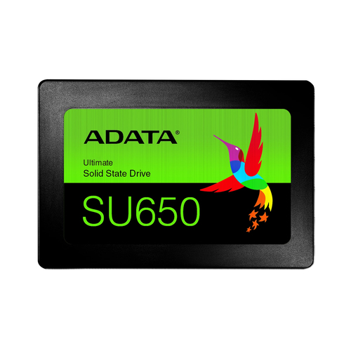 [SNR139124] Unidad de estado solido ssd interno adata su650 512gb 2.5 sata3 lect. 520 escrit. 450 mbs 7mm pc laptop minipc sin bracket 3dnand (asu650ss-512gt-r)