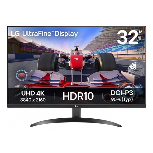[MNS39223] Monitor Gamer LG UltraFine LCD 32" 4K Ultra HD FreeSync 60Hz HDMI DisplayPort Bocinas Integradas