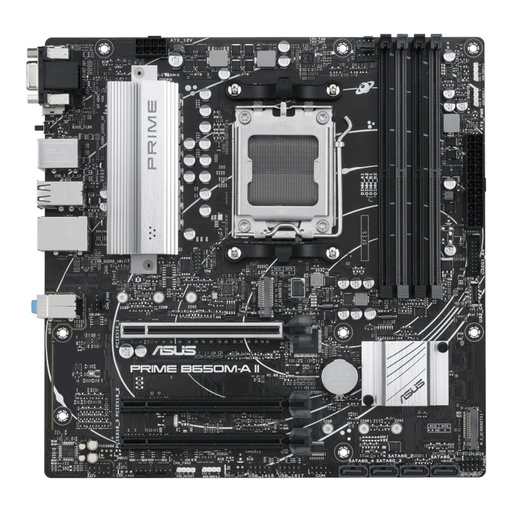 [MOB70815] Tarjeta Madre Asus PRIME B650M-A AX II-CSM S-AM5 4x DDR5 HDMI DisplayPort VGA PCI-e-4.0 Wifi6 Micro ATX