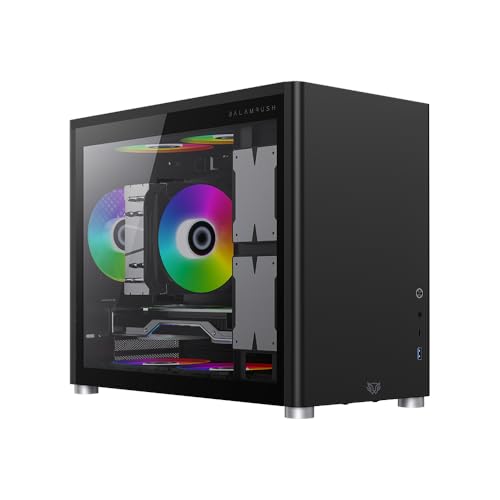 [CAB29421] Gabinete balam rush eris jet gi985 micro torre micro atx, mini-itx