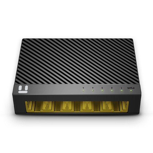 [NET303388] Switch Netis Gigabit Ethernet ST3105GC 5 Puertos 10/100/1000Mbps 2.000 Entradas No Administrable 