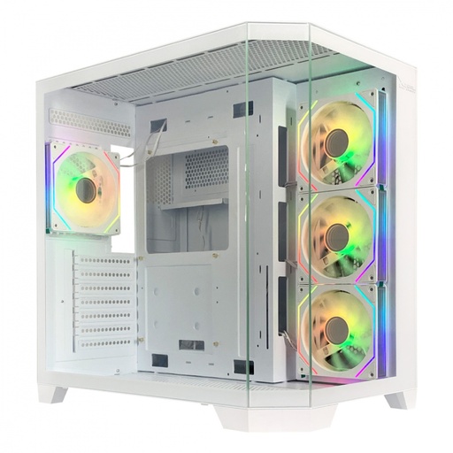[CAB29426] Gabinete Xzeal XZ150 Midi-Tower ATX/Micro-ATX USB 3.0 Sin Fuente 4 Ventiladores Instalados