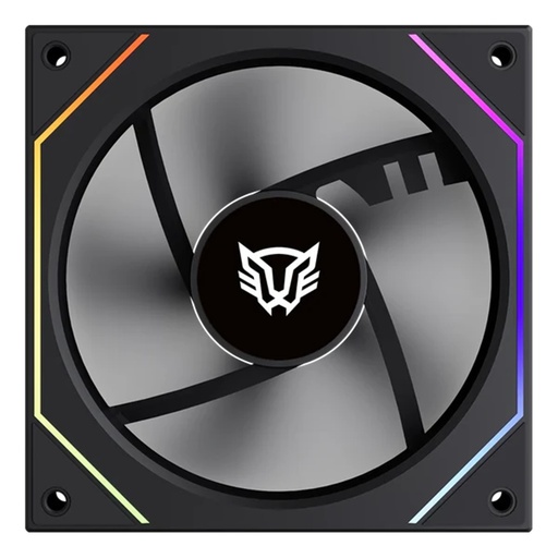 [COO100701] Ventilador Para PC Balam Rush Eolox Link EXL95R120mm 600-1800 RPM PWM 4 pin Aurea RGB Legend Aspas Inversas 