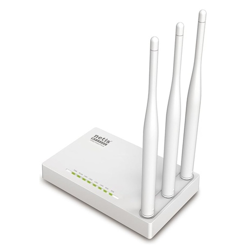 [NET303426] Router Netis WF2409E Inalámbrico 300 Mbit/s 5x RJ-45 2.4GHz 3 Antenas de 5dBi