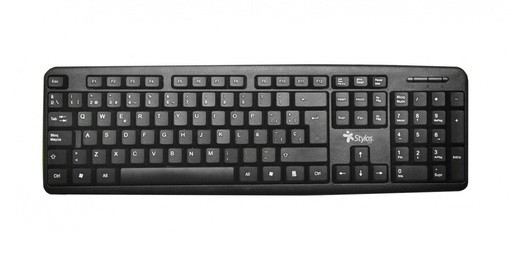 [KNM180361] Teclado Stylos STPTEC5B Alámbrico 105 Teclas USB Español
