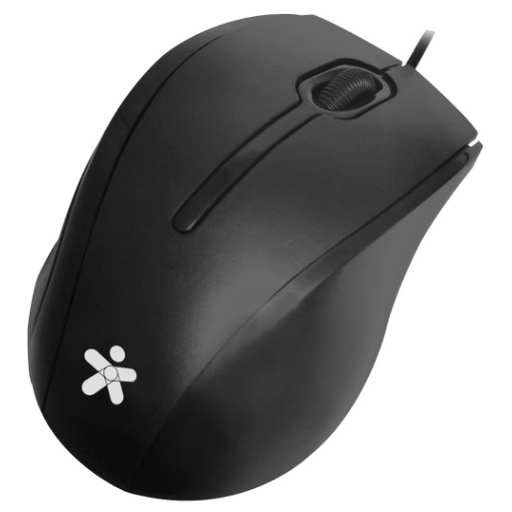 [KNM180362] Mouse Óptico Stylos Ergonómico STPMOA7B Alámbrico USB 1000DPI