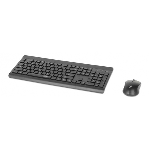 [ACC20122277] Kit de Teclado y Mouse Manhattan 180771 Inalámbrico RF Inalámbrico Inglés