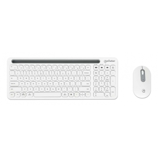 [ACC20122278] Kit de Teclado y Mouse Manhattan 180580 RF Inalámbrico Bluetooth Inglés