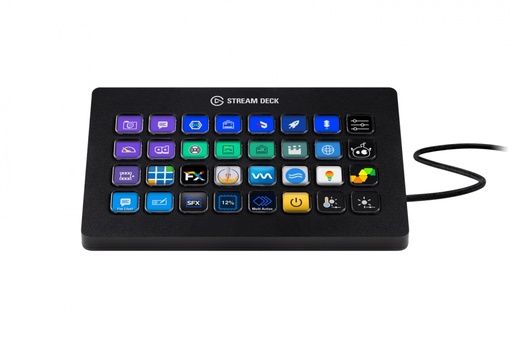 [KNM180364] Teclado Elgato Stream Deck XL 32 Teclas Personalizables Alámbrico USB