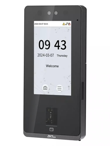 [SEC106943] ZKTeco Control de Acceso y Asistencia Biométrico SenseFace 4A, 200.000 Usuarios, 8.000 Huellas, 8.000 Tarjetas, 6.000 Rostros, TCP/IP, Wi-Fi, USB