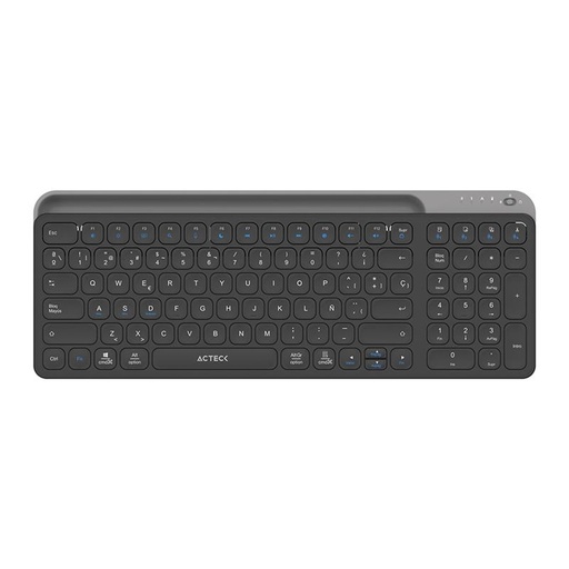 [KNM182828] Teclado Acteck Inspire Trek TI747 Inalámbrico RF Bluetooth Español