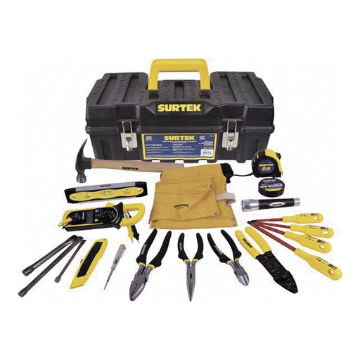 [TOO2530] Juego de Herramientas Surtek SYS125411 21 Pzas Aplicación Electrico