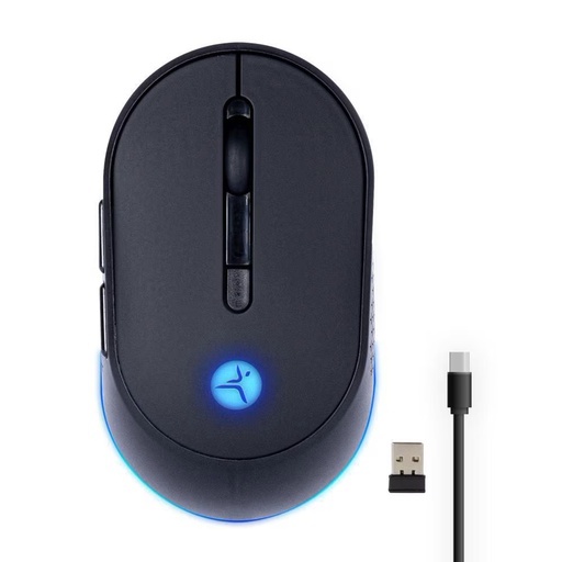 [KNM182833] Mouse Inalámbrico Recargable Techzone Thunder TZACMOI24 3200 DPI