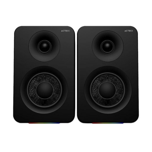 [AUD74524] Bocinas Acteck Dynamic Exact R BS700 Sistema 2.0 Potencia 50 W Diseño Estudio