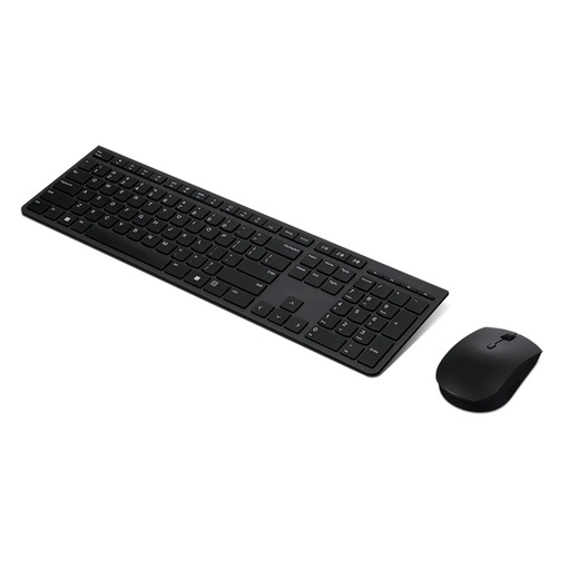 [ACC20122334] Kit De Teclado Y Mouse Profesional Lenovo 4X31K03954 Inalambricos Recargables 