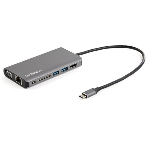 [ACC698188] Docking usb-c multipuertos - hdmi o vga  - 100w entrega de alimentación pd - cable de 30cm - lector de sd (dkt30chvausp) - start
