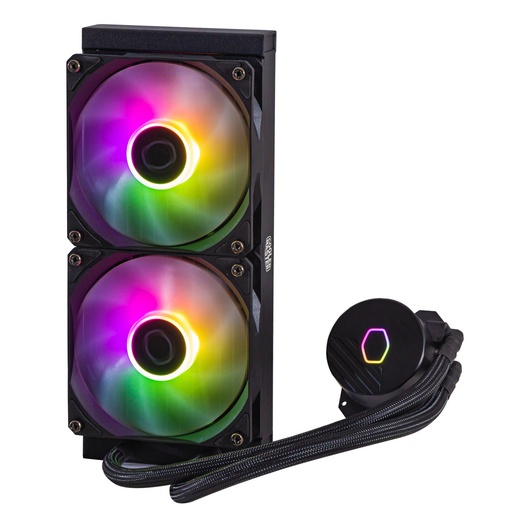 [COO100712] Enfriamiento liquido cooler master masterliquid ml240l core ii mlw-d24m-a18pa-r1 - argb socket intel® lga 1851/1700/1200/1151/1150/1155/1156 amd® am5/am4/a