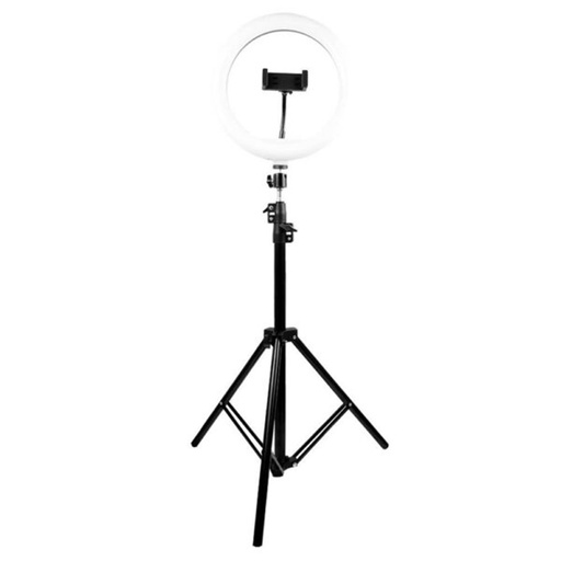 [ACC20122361] Aro De Luz Para Streaming Perfect Choice 10" Lumeria Base Expandible Y Tripie